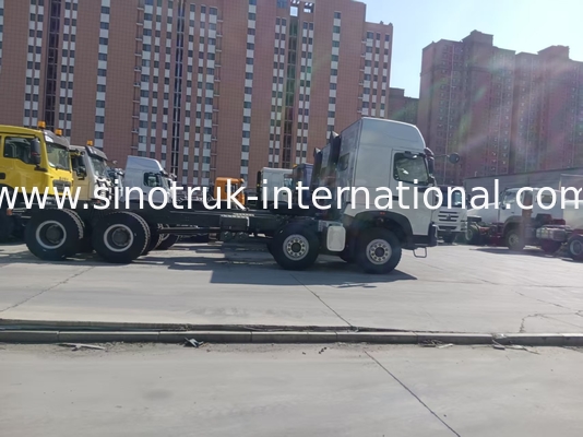 inotruk New Howo Tipper Dump Truck Chassis Weichai Mesin 8 × 4 LHD 430HP