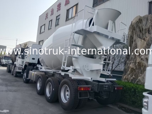 Sinotruk Howo Beton Mixer Truck 10-20CBM 6 x 4 Euro 380Hp Konstruksi