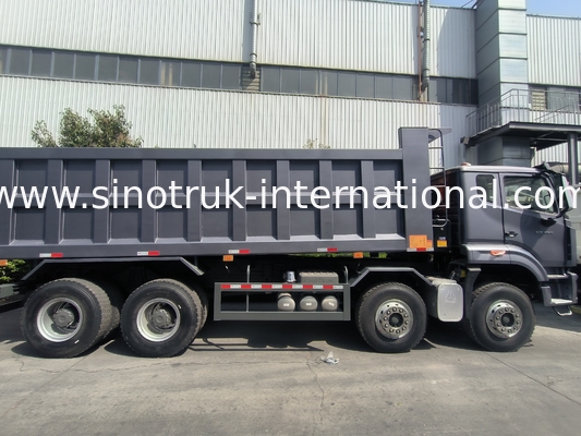 5300*2300*1500mm Kargo Box Heavy Duty Dump Truck Untuk Pengangkutan Kargo Ringan RHD / LHD Jenis Mengemudi
