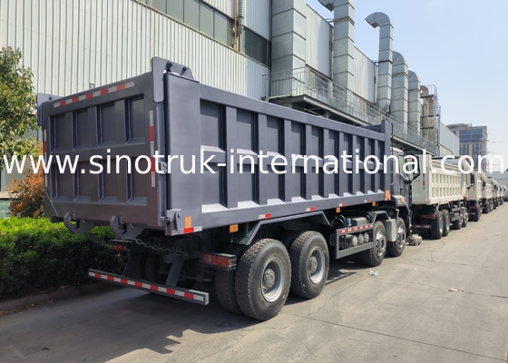 5300*2300*1500mm Kargo Box Heavy Duty Dump Truck Untuk Pengangkutan Kargo Ringan RHD / LHD Jenis Mengemudi