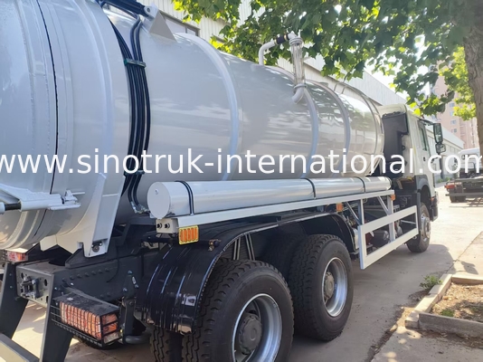 HOWO 6*4 16CBM 380HP Truk Pembersih Limbah Performa Daya Tinggi Memenuhi Solusi Pembersihan Multifungsi yang Efisien
