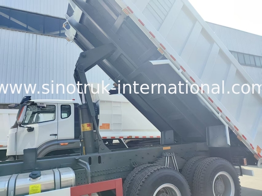 HOWO NX 371HP 6*4 20m³ Truk Sampah Angkat Tengah Performa Tinggi Dengan Bak Muatan Angkat Tengah yang Efisien