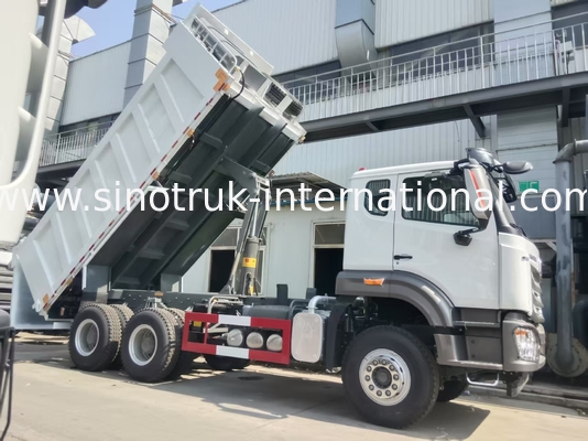 Truk Dump Hohan 371 Tenaga Kuda Tugas Berat 20CBM Penggerak Kanan