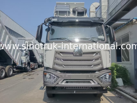 Truk Dump Hohan 371 Tenaga Kuda Tugas Berat 20CBM Penggerak Kanan