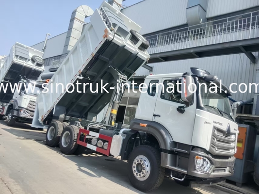 Truk Dump Hohan 371 Tenaga Kuda Tugas Berat 20CBM Penggerak Kanan