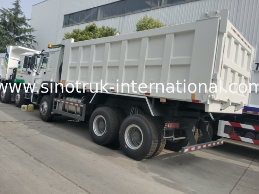 Truk 10 Roda Tipper Dump 371HP 6x4 Drive Mesin Euro2