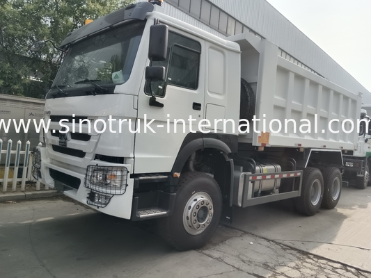 Truk 10 Roda Tipper Dump 371HP 6x4 Drive Mesin Euro2