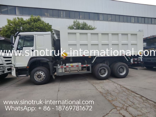 HOWO 371HP 6×4 Pengemudi Kiri Truk Dump Mid-Rise