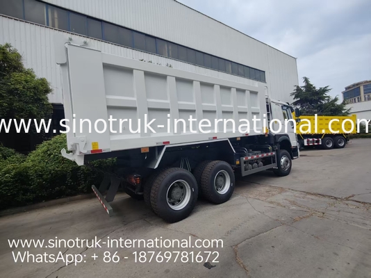 HOWO 371HP 6×4 Pengemudi Kiri Truk Dump Mid-Rise