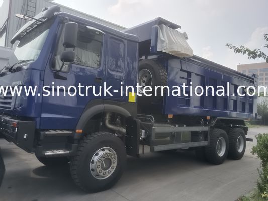 Sinotruk Howo Ghost Face Tipper Dump Truck LHD 6 × 4 371hp 20cbm