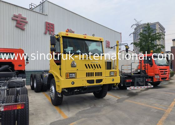 Pengangkut berat serbaguna dengan ukuran kotak kargo 5800*3200*1800mm dan kabin truk HW7D