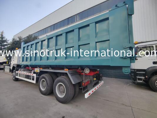 SINOTRUK Hook-Arm Garbage Truck dengan 20 Ton HYVA Hook Arm, 43 Wheelbase Chassis dan Volume Kontainer yang Dapat Dikustomisasi