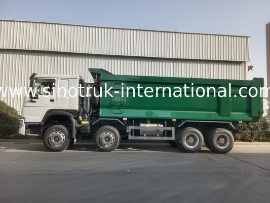 Sinotruk HOWO Tipper Dump Truck dengan Mesin 400HP LHD 8X4 Drive Type dan Kapasitas Pemuatan 31 Ton