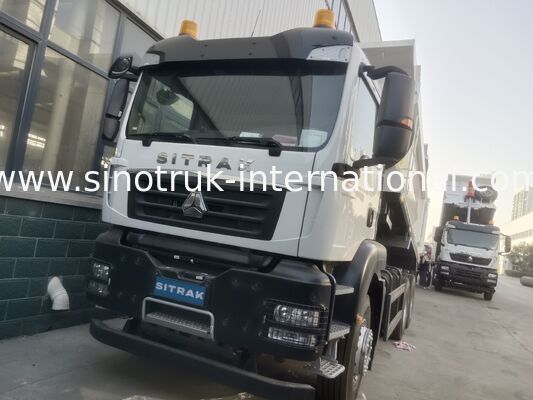 SITRAK 10 Roda Tipper Dump Truck dengan Emisi Euro 3 dan 430 HP Engine