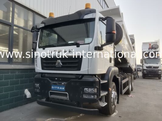 SITRAK 10 Roda Tipper Dump Truck dengan Emisi Euro 3 dan 430 HP Engine