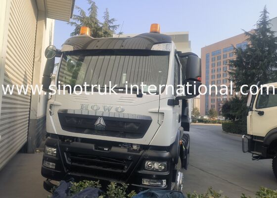 Truk Pengangkut Tugas Berat HOWO TX dengan Kapasitas Tangki Bahan Bakar 300L dan Material Bodi Baja untuk Pengangkutan Beban Berat