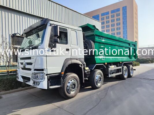 Truk Tipper Dump 400HP Tugas Berat dengan Kapasitas Muatan U-Box 26 Meter Kubik