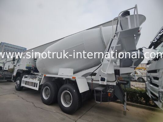HOWO 371HP 10m³ Concrete Mixer Truck with Eaton Pump & Motor for Heavy-Duty Construction