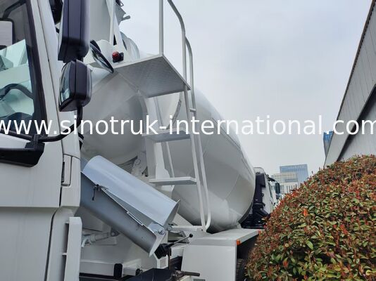6×4 371HP 12CBM truk pengaduk beton dengan efisiensi tinggi dan kekuatan yang kuat untuk konstruksi tugas berat