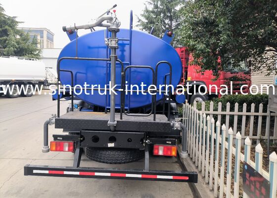 SINOTRUK HOWO Water Tank Truck with 140 HP Diesel Engine 8000KGS RAW and LHD RHD Drive Type for Municipal and Industrial Water Transport