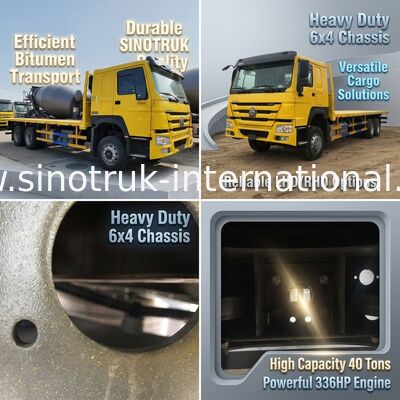 LHD RHD ZZ1257N4641W 40 Ton 266HP Truk Kargo