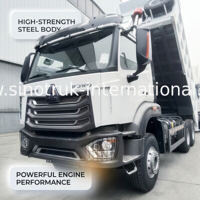 Truk Jungkit Dump SINOTRUK HOHAN Howo Baru dengan Mesin 371HP Tipe Penggerak 6×4 dan Kapasitas 19-20CBM