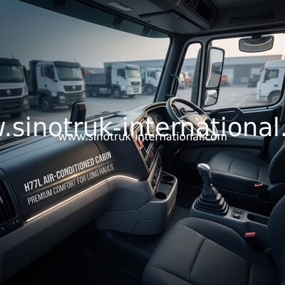 ZZ427V344JB1R Traktor Truk dengan Mesin 371HP, 6x4 Drive Wheel, dan H77L Kabin Dengan A / C untuk Transportasi Tugas Berat