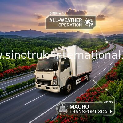 Truk Dan Van Pendingin Ringan, Truk Kotak Reefer Lingkungan