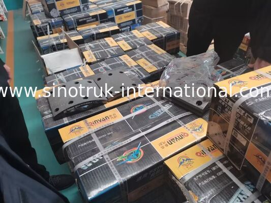 SINOTRUK HOWO Black Brake Lining Truck Dan Bagian Trailer WG9231342069