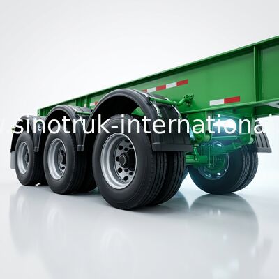 Side Lifter 3 As Truk Mounted Crane 20ft 40ft FUWA Merk Tri Axle