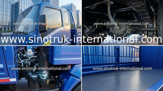professional International 5 Ton Truck Light Duty Vehicle Energy Saving