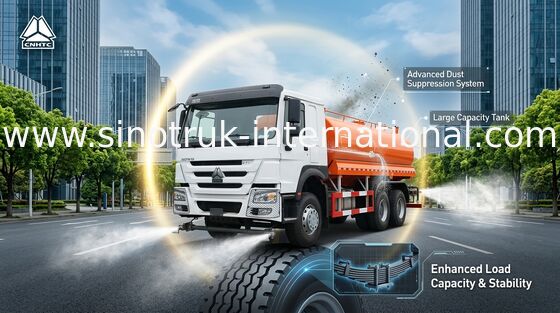 Sinotruk Howo Lhd 6x4 Truk Penyiraman 371hp