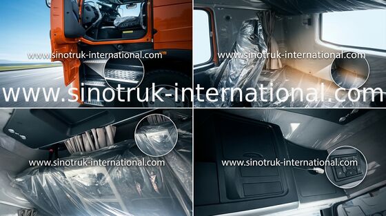 Situs Konstruksi Kepala Truk Traktor Internasional 4X2 Dengan Mesin Diesel