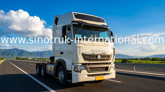 Efisiensi Tinggi SINOTRUK HOWO Traktor Truk A7 Tugas Berat Traktor Kepala