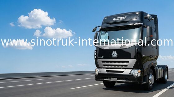 Truk Traktor Internasional SINOTRUK HOWO A7 LHD 6X4 Euro2 420HP ZZ4257V3247N1B