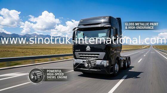 100 Ton Heavy Truck Tractor, Single Axle Dump Truck ZZ4257V3247N1B