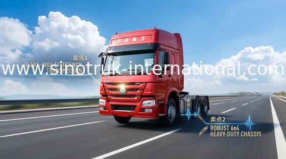 Traktor Truk SINOTRUK HOWO LHD 6X4 Euro2 380HP ZZ4257S3241W