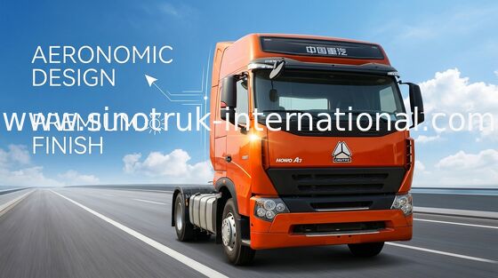 Cukup Mesin Kuat Sinotruk HOWO Truk Traktor Tugas Berat 6X4 Euro2 336HP