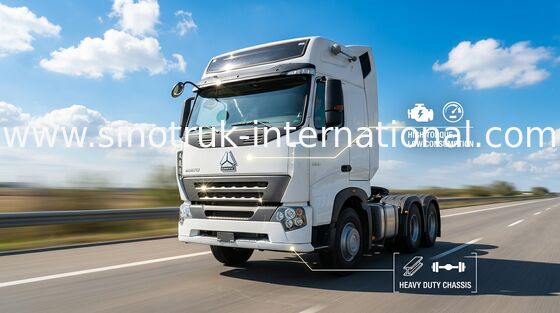 Kepala Truk Trailer LHD 6X4 Euro2 336HP dengan dua dermaga ZZ4257N3247N1B