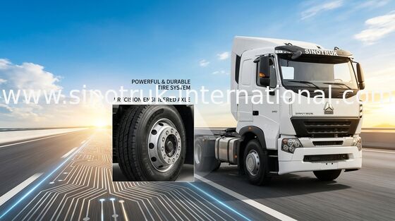 SINOTRUK HOWO A7 Truk Traktor LHD 4X2 Euro2 336HP ZZ4187N3517N1B