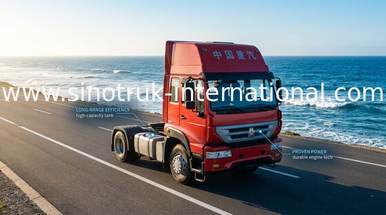 Traktor Truk SINOTRUK Golden Prince LHD 6X4 Euro2 336HP ZZ4251N3241W