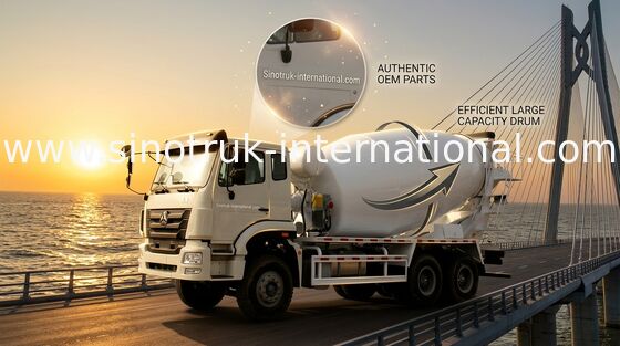 Truk Mixer Beton Komersial, Trailer Mixer Beton Euro2 336HP 6X4 LHD