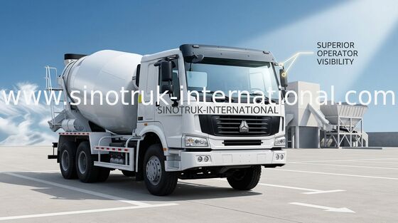 Truk Pengaduk Beton SINOTRUK HOWO 12CBM 336HP 6X4 LHD ZZ1257N4048W