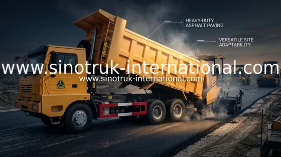 30 Ton Sino Howo Dump Truck 371 Left Hand Drive