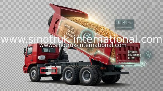 371HP 70tons ZZ5707S3840AJ SINOTRUK HOWO Tipper Dump Truck, IFA