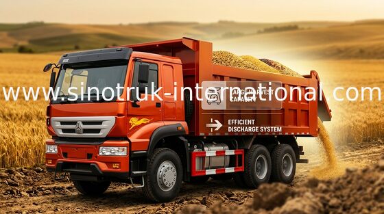 SINOTRUK Emas Pangeran Dump Truck 6X4 336HP LHD 25-30tons ZZ3251N3641W