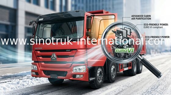 SINOTRUK HOWO Dump Truck 371HP 12 roda LHD 31 ton 20-30CBM ZZ3317N3567W