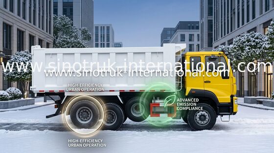 Tipper Dump Truck SINOTRUK Golden Prince 6X4 290HP 25tons LHD ZZ3251M3241W