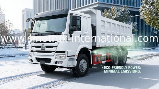 Tipper Dump Truck SINOTRUK HOWO 25tons 371HP 10 roda RHD 10-25CBM ZZ3257N3647A