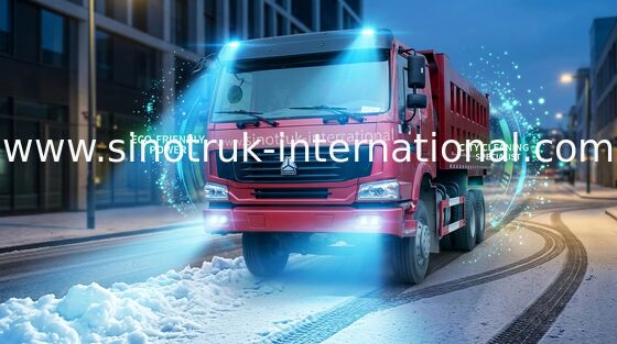 SINOTRUK HOWO Tipper Dump Truck 6X4 371HP beban 30 ton barang ZZ3257N3647A